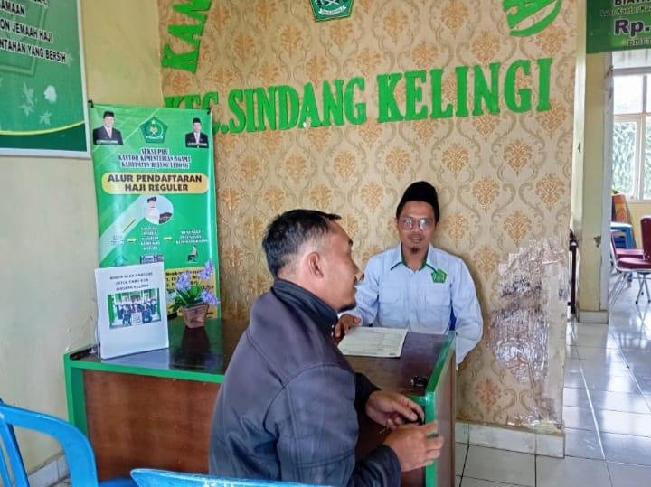 Kepala Desa Sindang Jaya Apresiasi Layanan Cepat KUA Sindang Kelingi, Permudah Urusan Nikah Warga