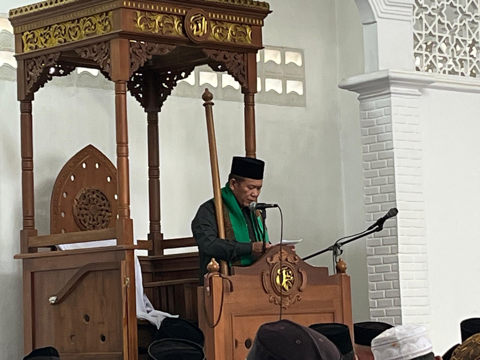 KUA Panengahan Getarkan Jamaah Lewat Khutbah Bahaya Judi Online dan Narkoba
