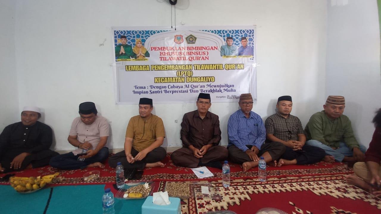 Bimbingan Khusus Tilawatil Qur’an Dungaliyo: Menanam Cahaya Al-Qur’an, Mewujudkan Santri Berprestasi dan Berakhlak Mulia