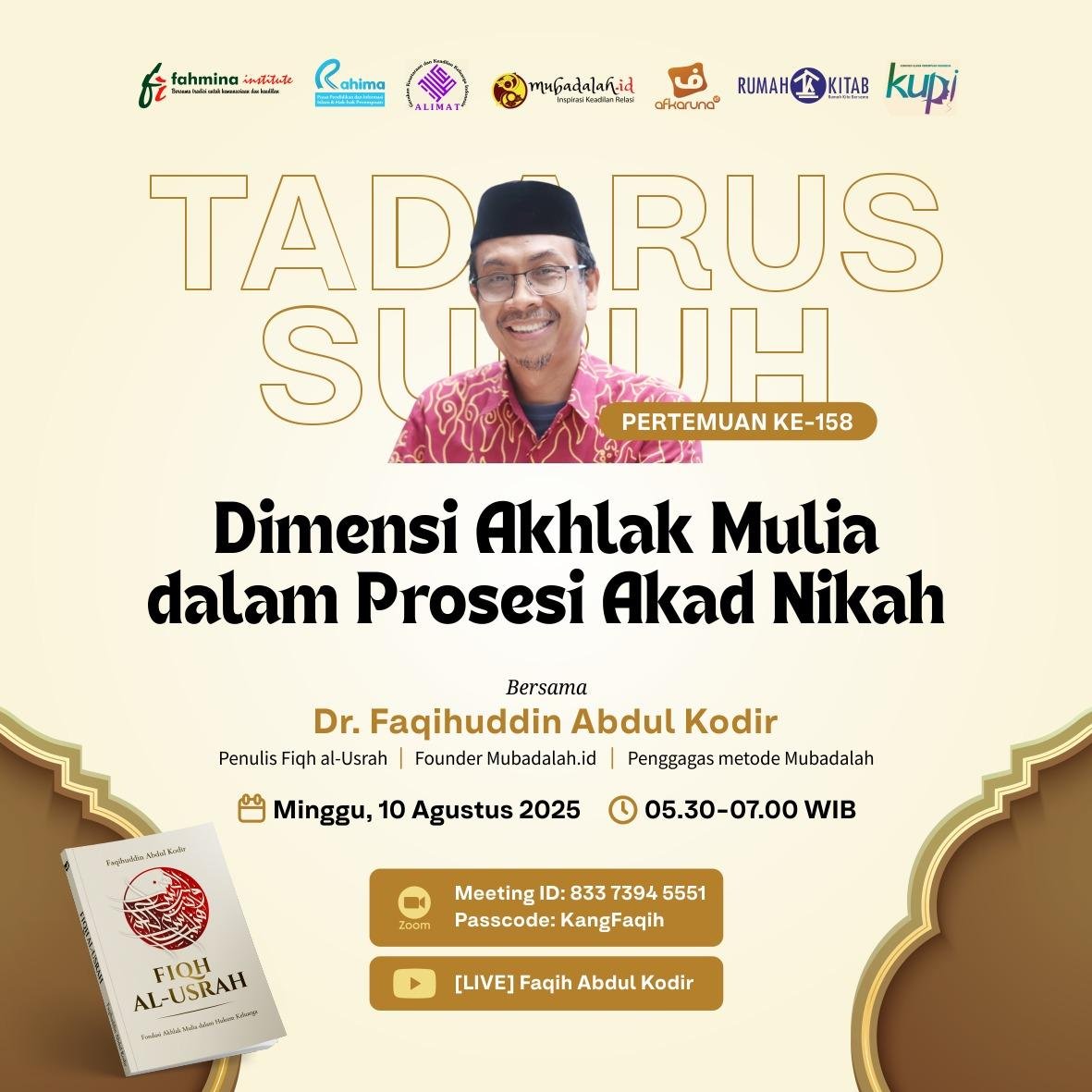 PC APRI Lampung Timur Ikuti Kajian Akhlak Mulia Akad Nikah