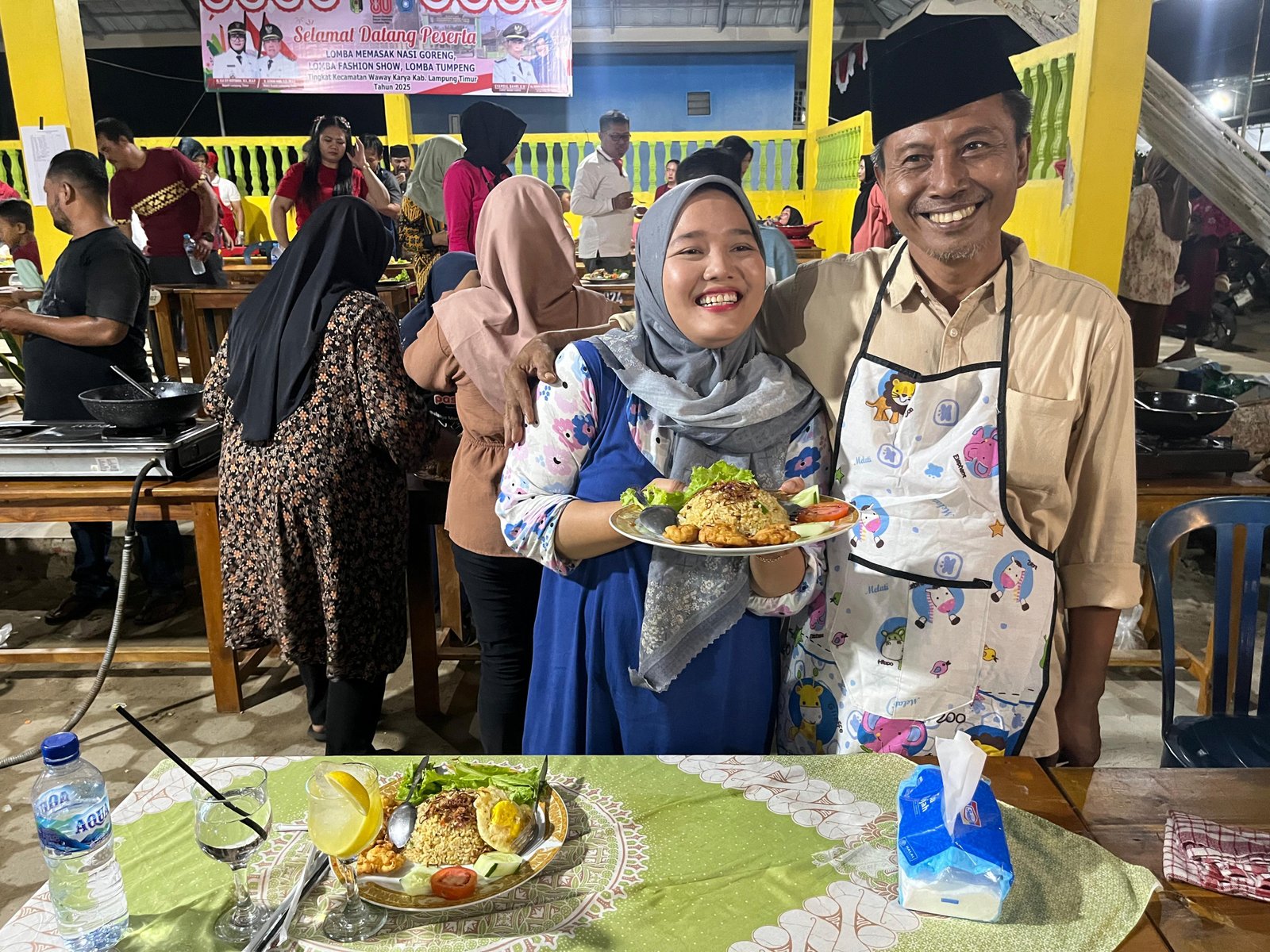 KUA Waway Karya Buktikan Kreativitas Lewat Adu Nasi Goreng