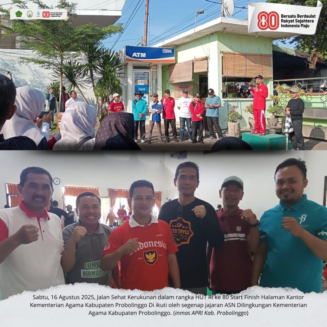 APRI Kabupaten Probolinggo Semarakkan Jalan Sehat HUT ke-80 RI