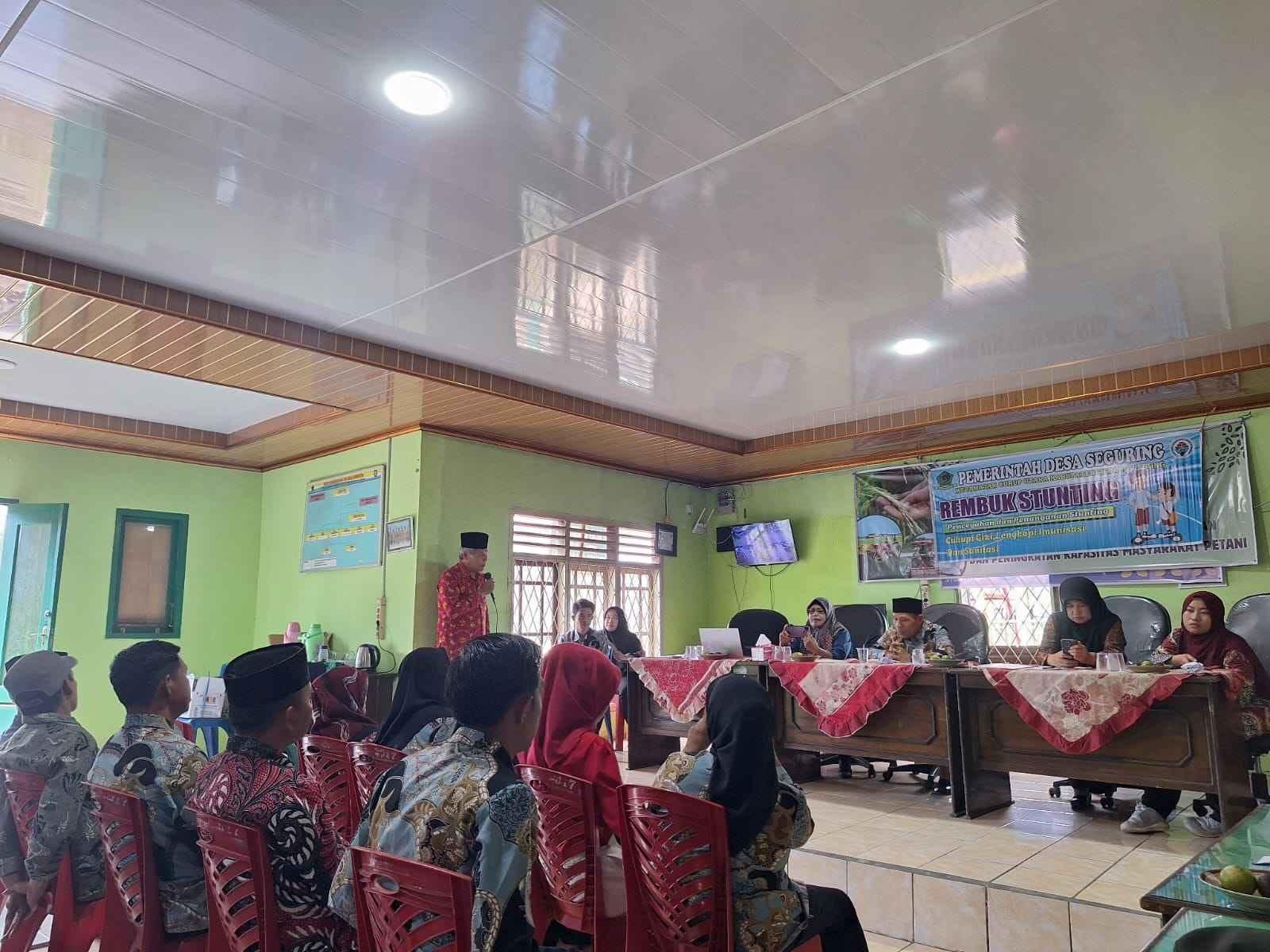 Sinergi Lintas Sektor, Penghulu KUA Curup Utara Ambil Bagian dalam Rembuk Stunting 2025