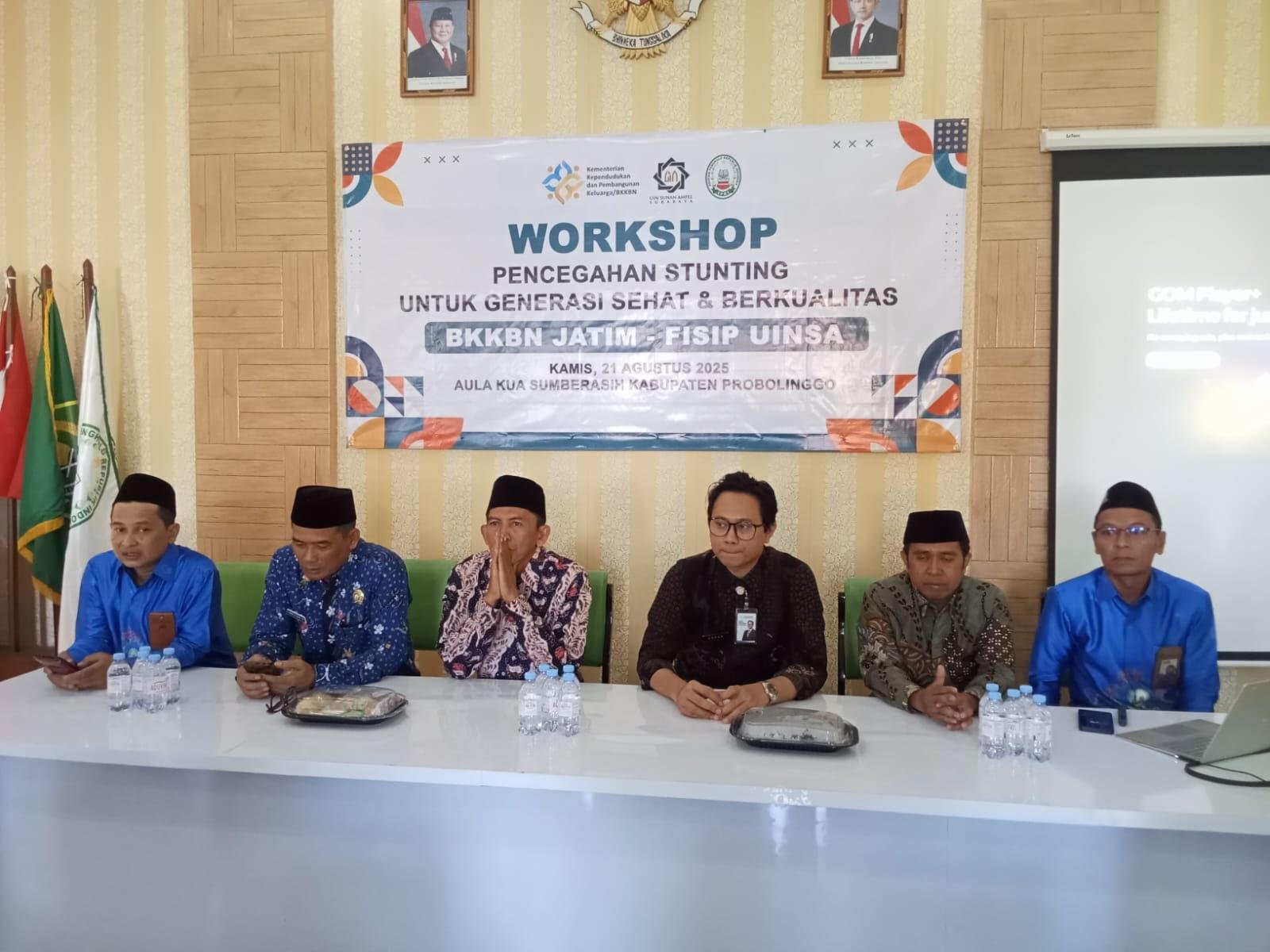 APRI Probolinggo, BKKBN Jatim dan  Akademisi UIN Sunan Ampel Kolaborasi Gelar Workshop Pencegahan Stunting