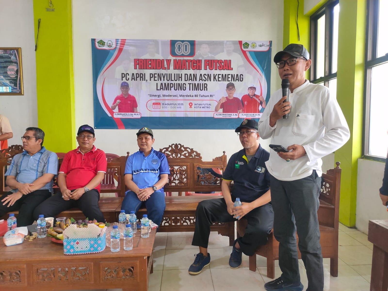 Feri Prastiana: Friendly Match Futsal Jadi Ajang Sinergi dan Moderasi