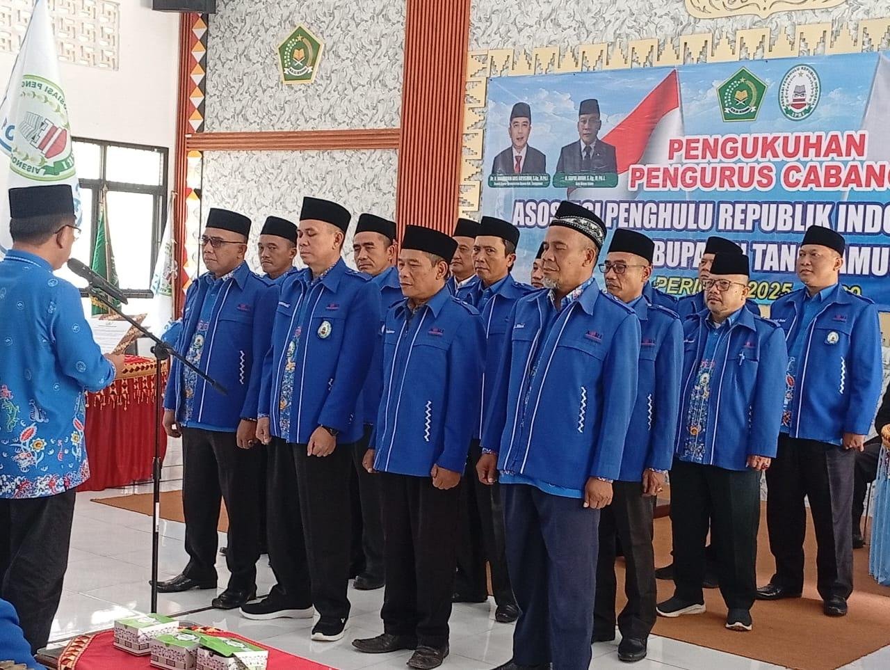 Resmi Dikukuhkan, H. Irwandi Pimpin PC APRI Tanggamus 2025–2029