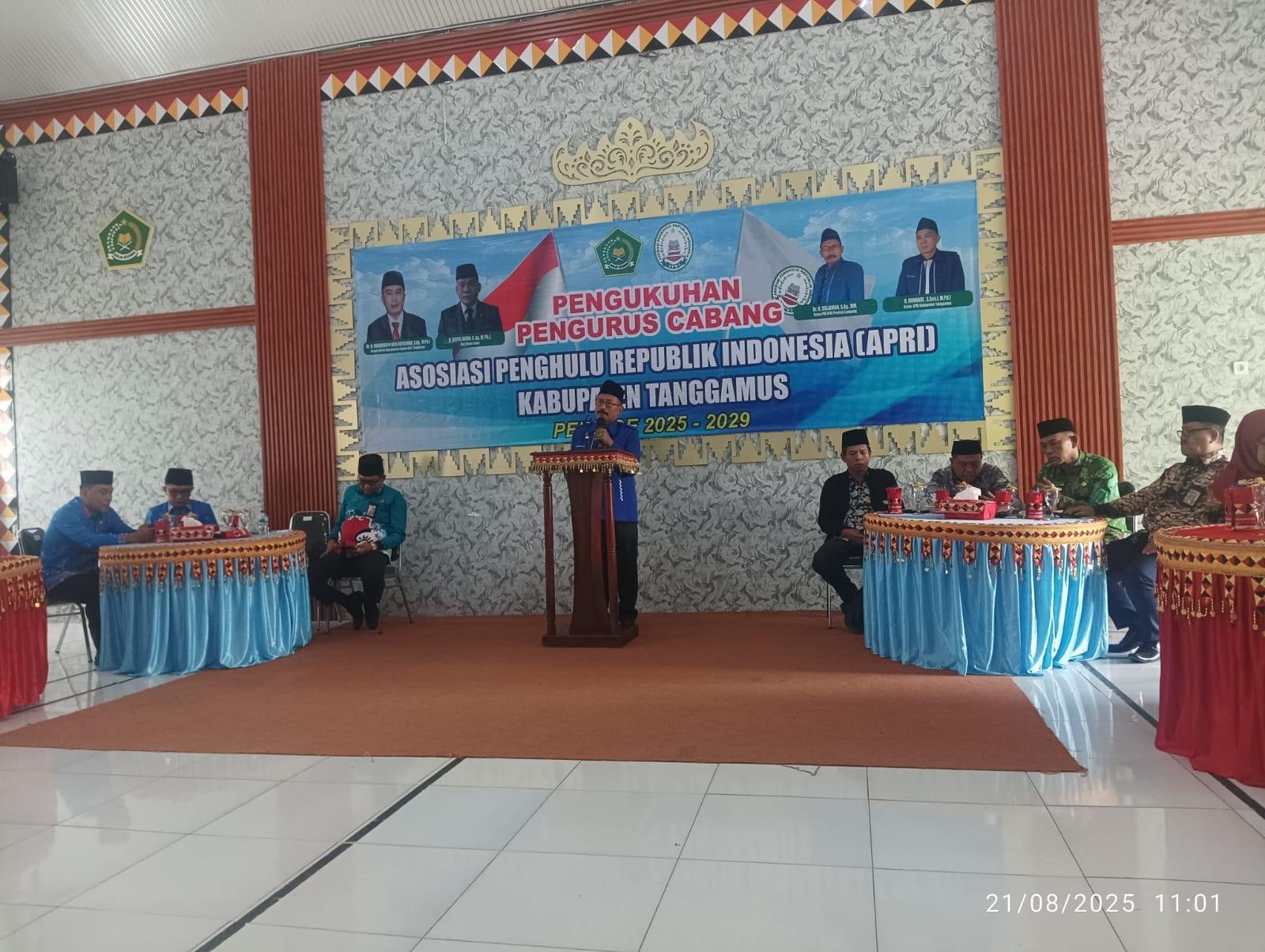 PW APRI Lampung Tekankan Soliditas dan Sinergi PC Tanggamus