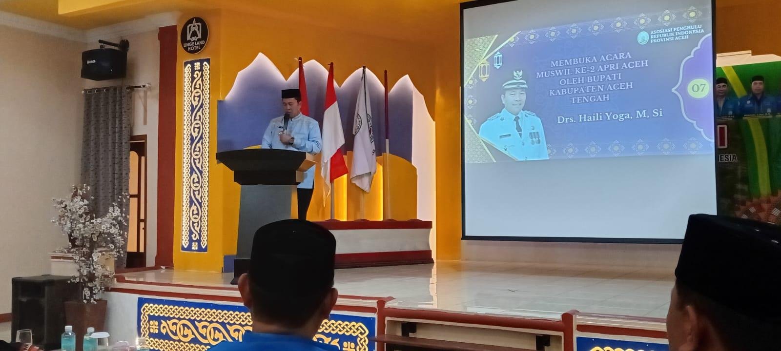 Buka Muswil ke-II Bupati Aceh Tengah Ajak Penghulu Siapkan Calon Pengantin