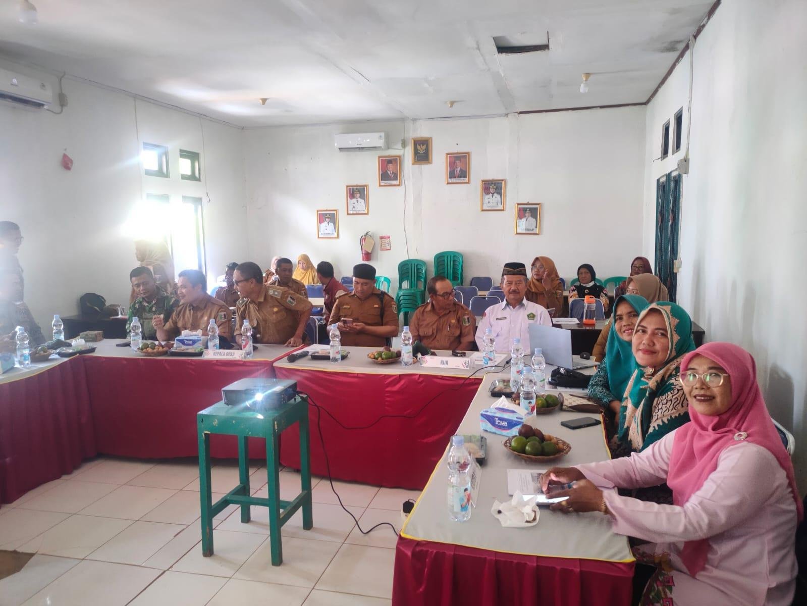Kepala KUA Gunung Pelindung Hadiri Lokakarya Mini Puskesmas