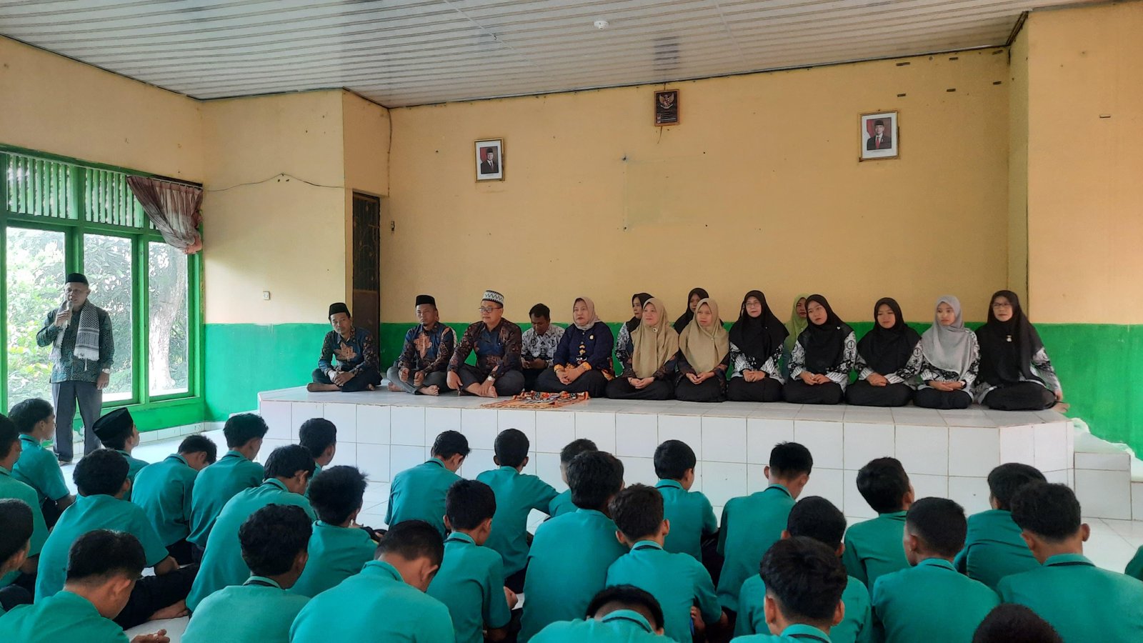 KUA Raman Utara dan MTsN 2 Gelar Istighosah Bersama