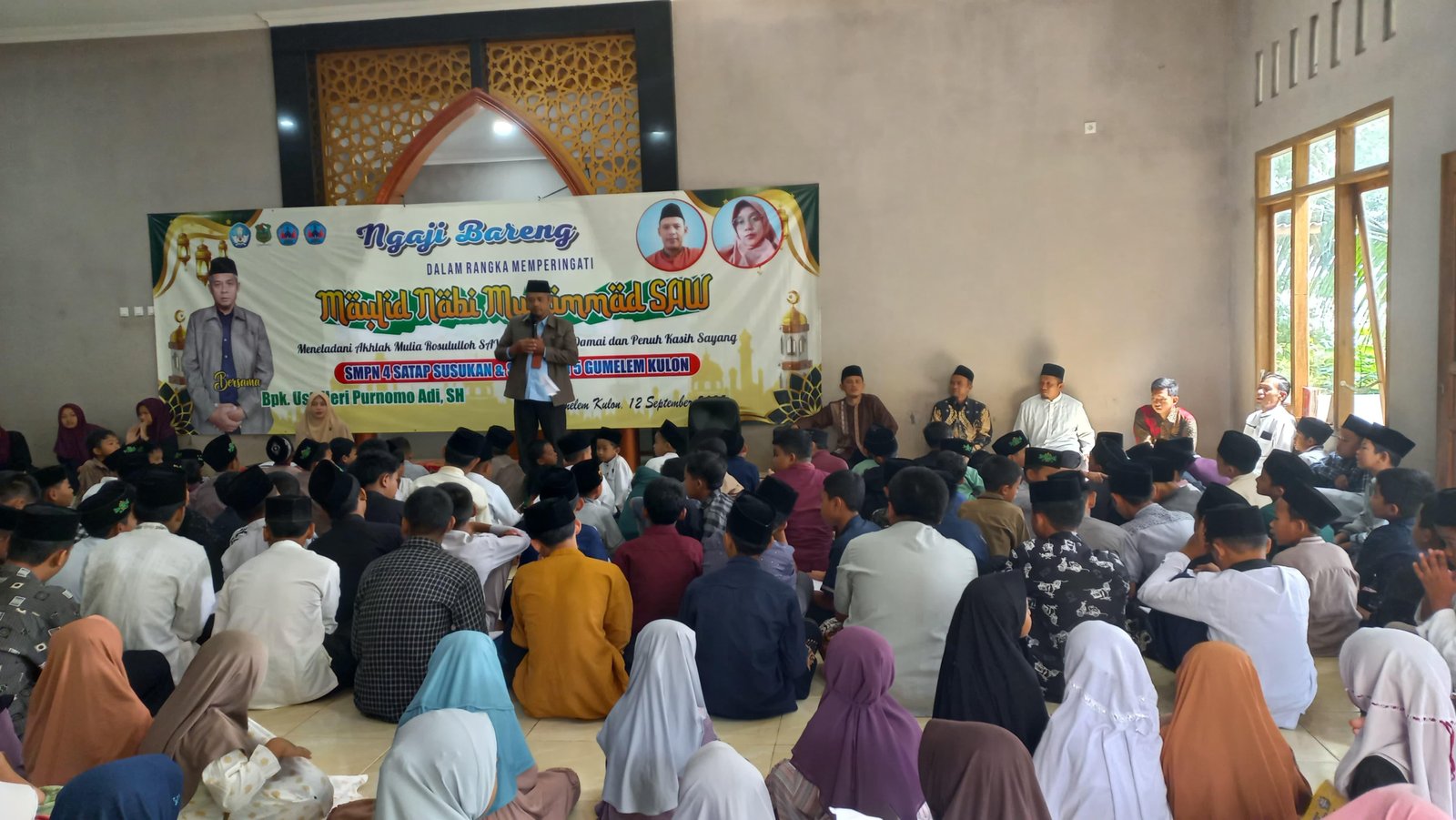 KUA Susukan Ajak Siswa Teladani Akhlak Mulia Rasulullah melalui Peringatan Hari  Maulid Nabi