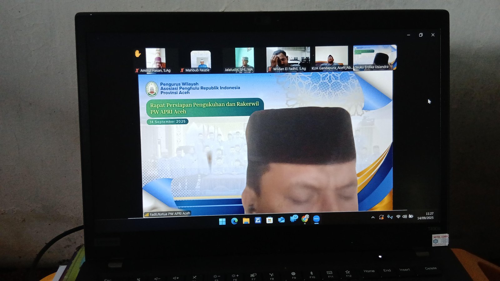 Rapat Persiapan Pengukuhan dan Rakerwil APRI Aceh Tahun 2025
