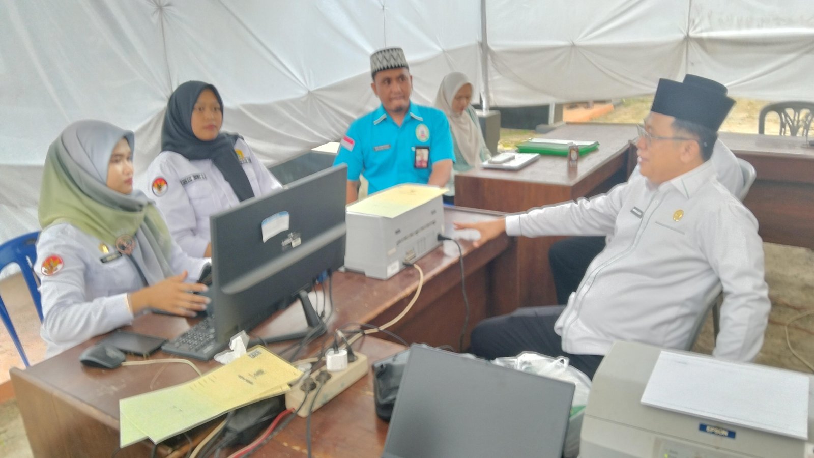 Isbat Nikah Terpadu Dimatangkan, Kepala KUA Labuhan Ratu Pastikan Data Peserta Sudah Valid