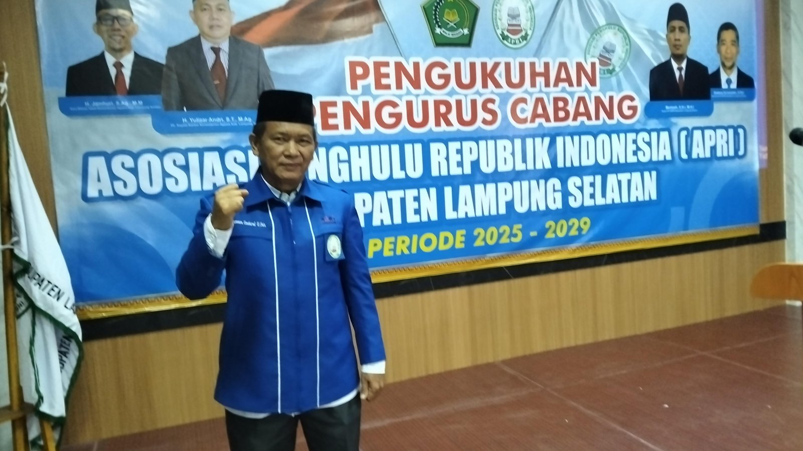 Kepala KUA Panengahan Dukung Penuh Pengukuhan PC APRI Lampung Selatan