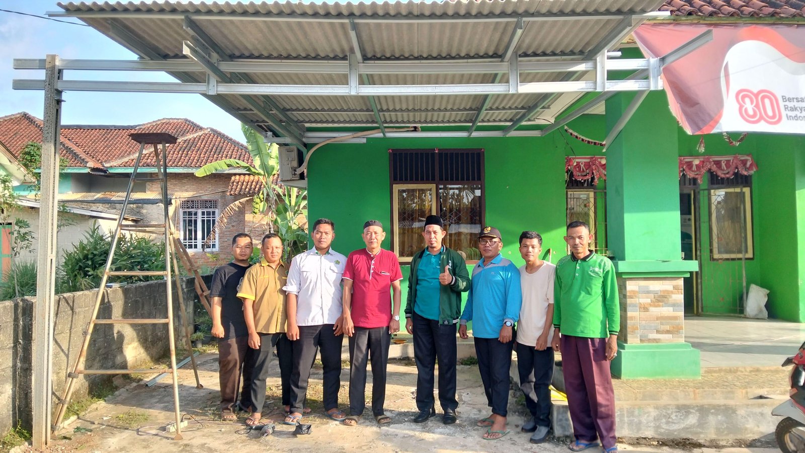 Pembangunan Parkir KUA Sekampung Udik Rampung, Kepala KUA Apresiasi