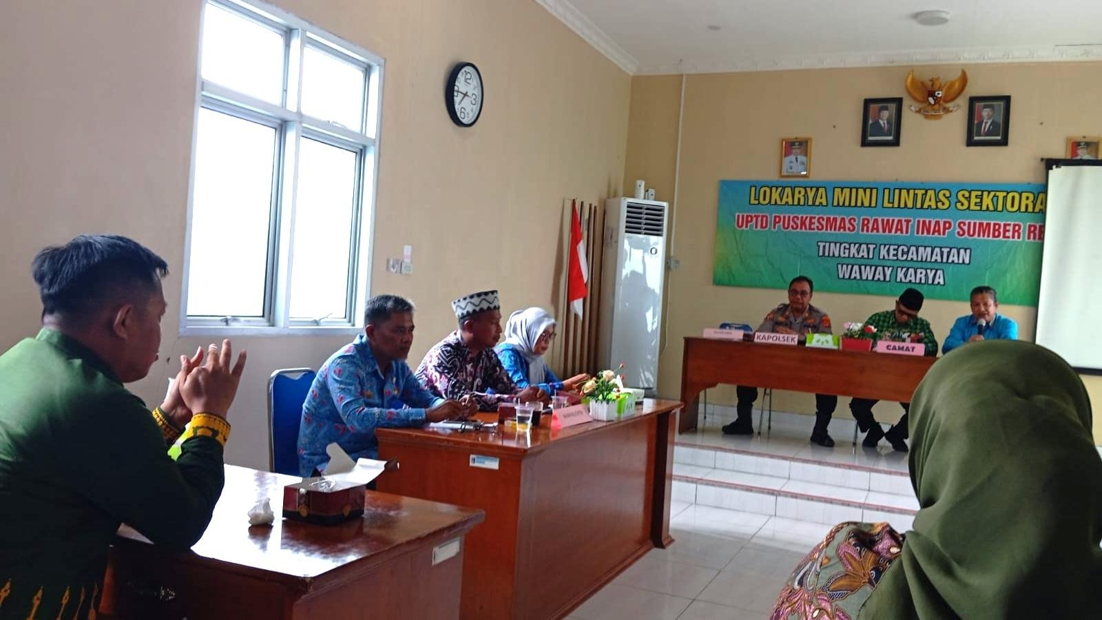 Sinergi Lintas Sektoral: KUA Waway Karya Dorong Penguatan Kesehatan dan Pendidikan