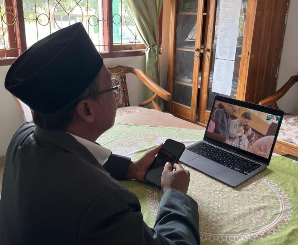 Kepala KUA Waway Karya Terlibat Aktif dalam Pembukaan E-Learning Antigratifikasi untuk ASN Kemenag