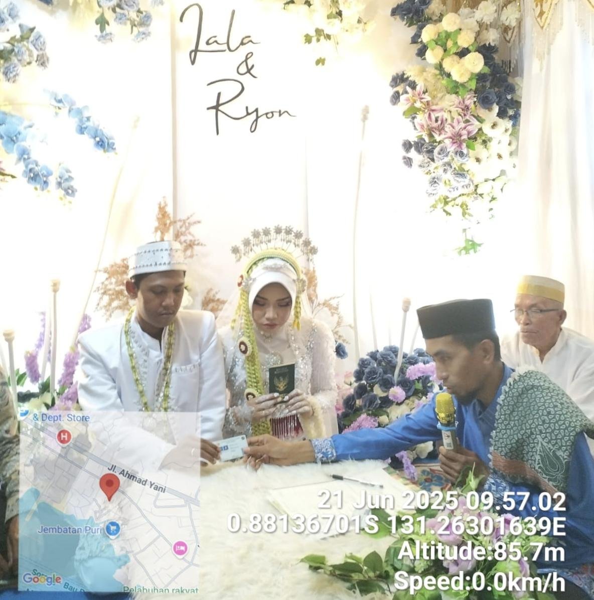 Kepala KUA Sorong Kota Kembali Layani Prosesi Akad Nikah di Wilayahnya