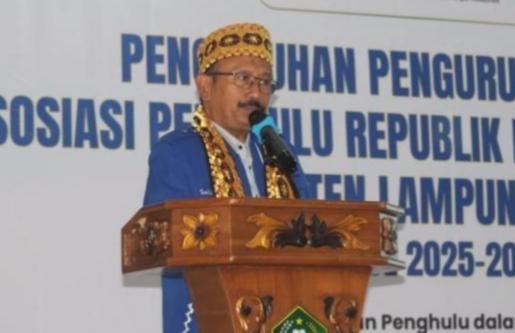 Ketua PW APRI Lampung Tekankan Inovasi dan Integritas Penghulu dalam Pengukuhan PC APRI Lampung Timur
