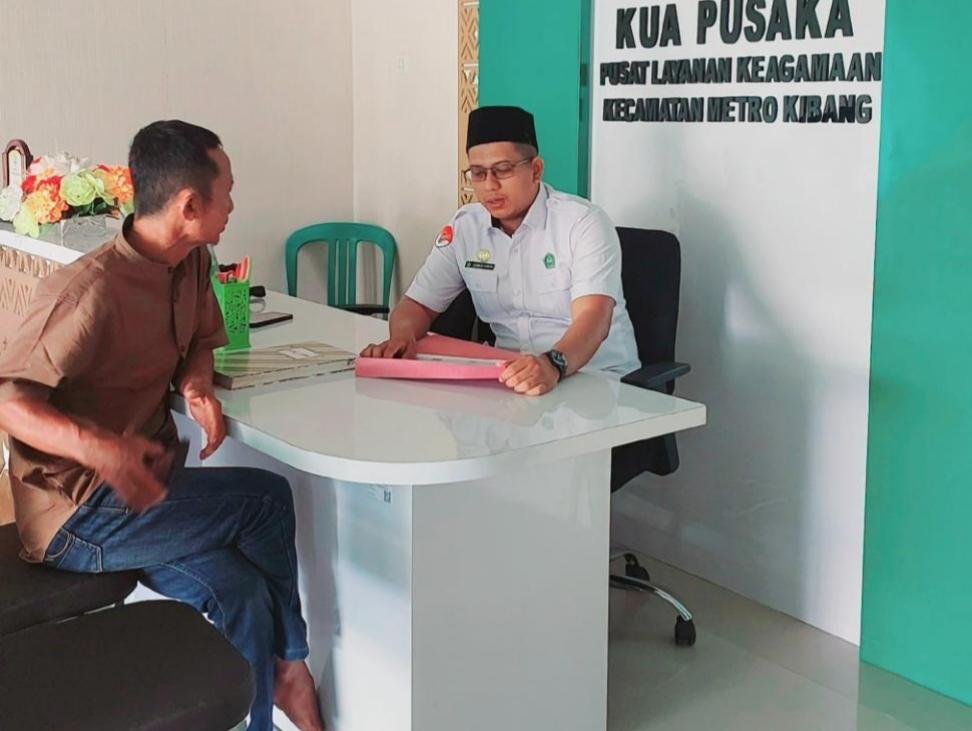 KUA Metro Kibang Mantapkan Pelayanan Publik Prima untuk Masyarakat