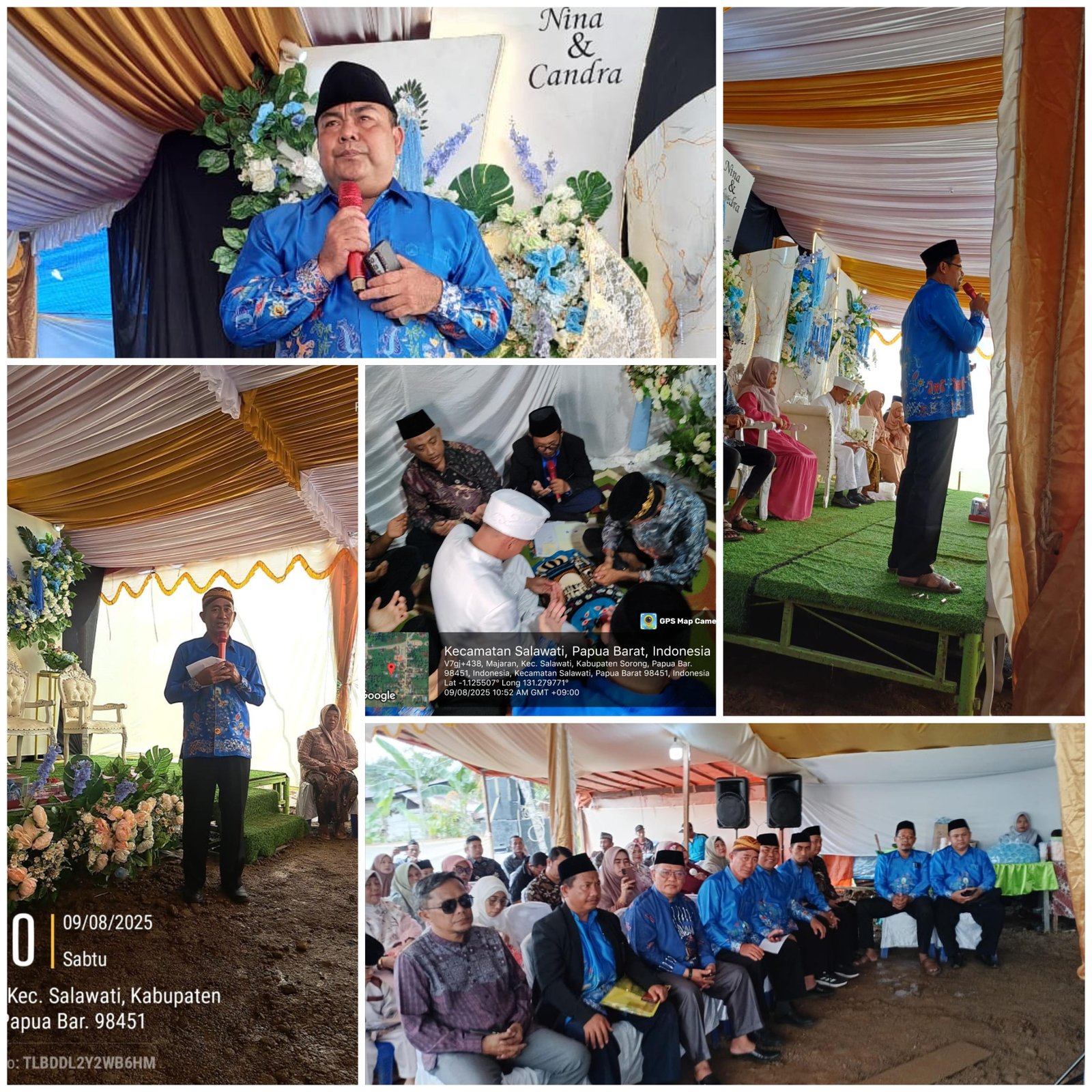  Pernikahan Anak Penghulu Kanwil Papua Barat Dihadiri 15 Penghulu, Bertugas dalam Prosesi Akad Nikah