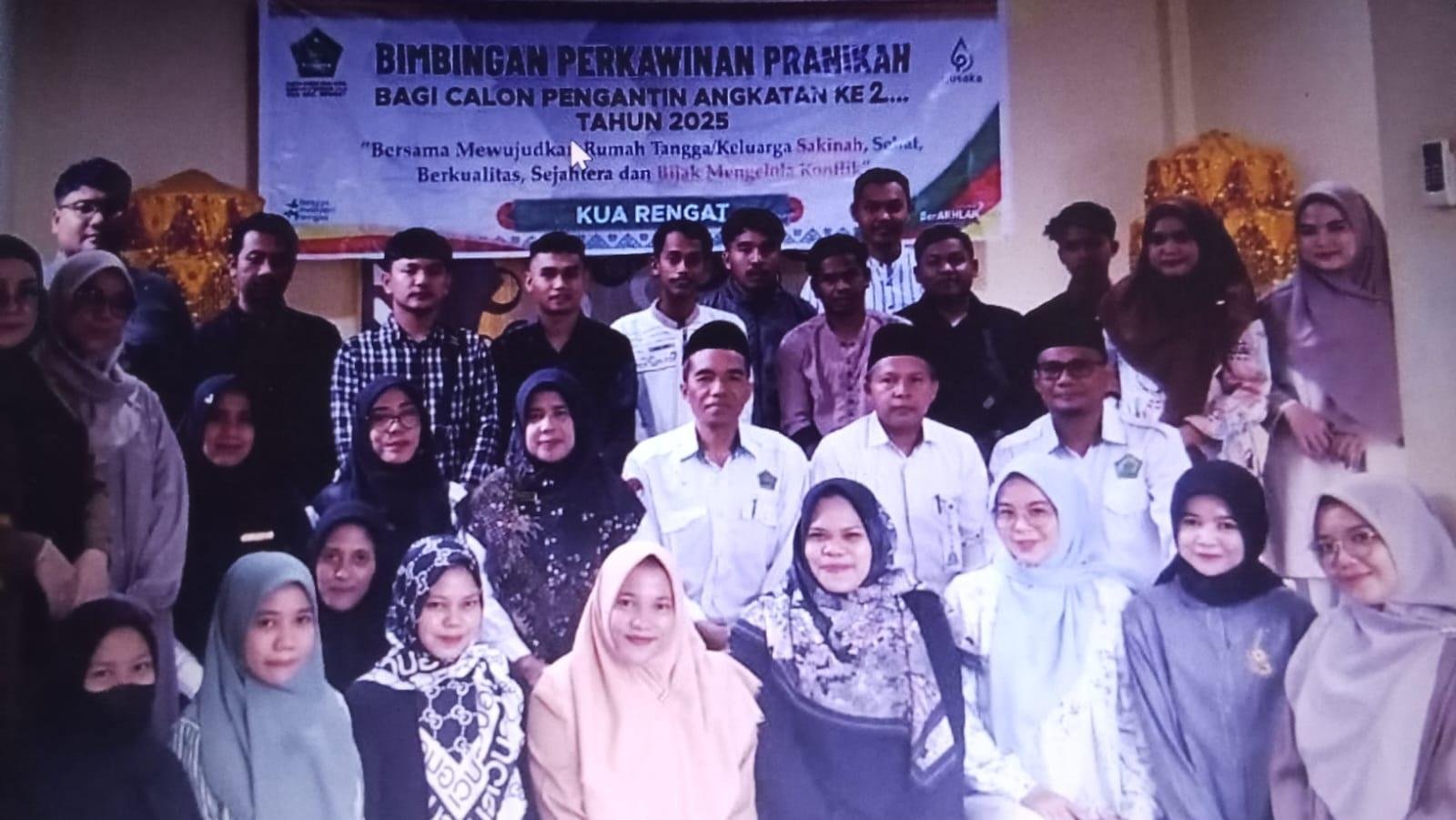 KUA Rengat Gelar Bimbingan Perkawinan Pranikah