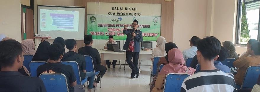 Tekan Angka Perceraian, KUA Pusaka Wonomerto Gelar Bimbingan Perkawinan Angkatan XI