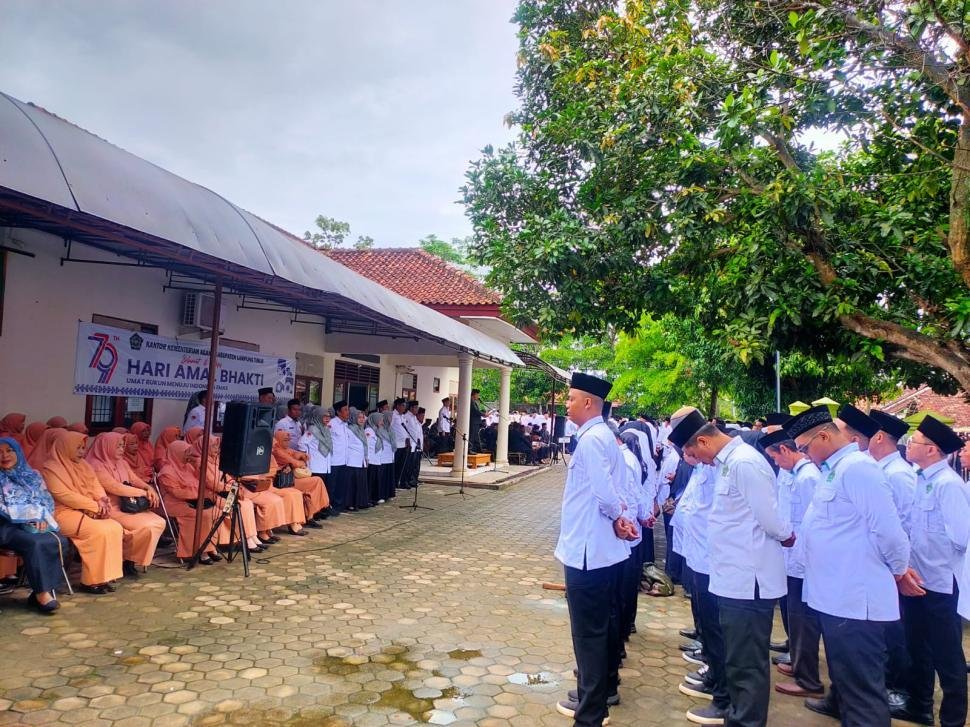 Peringatan HAB ke-79: Wujudkan Kerukunan, Songsong Indonesia Maju
