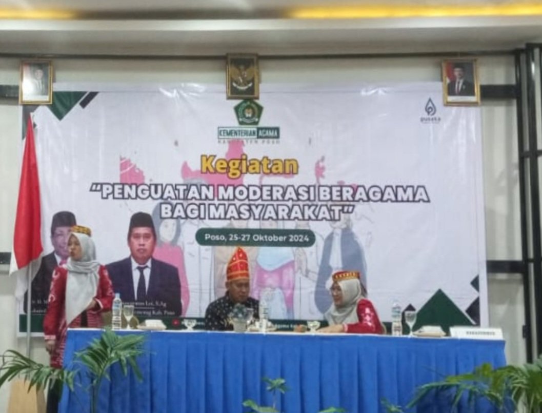 Kegiatan Penguatan Moderasi Beragama Bagi Masyarakat di Kabupaten Poso