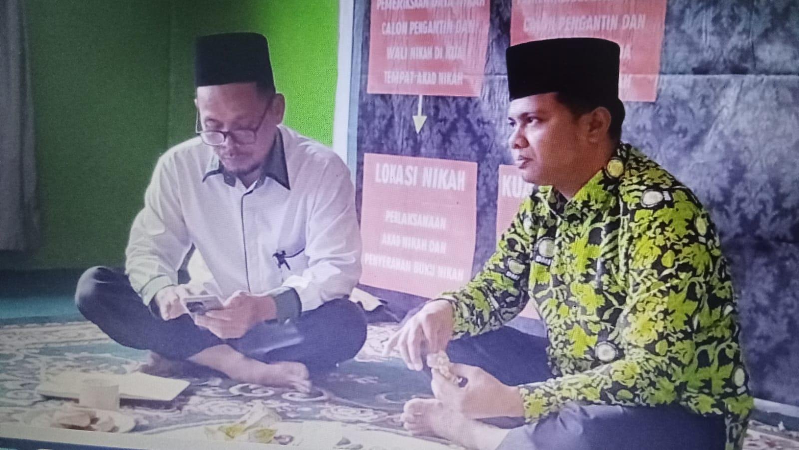 Pimpin Rakor, Kepala KUA Sabak Auh Ajak Seluruh Pegawai Tertib Administrasi dan Tingkatkan Pelayanan
