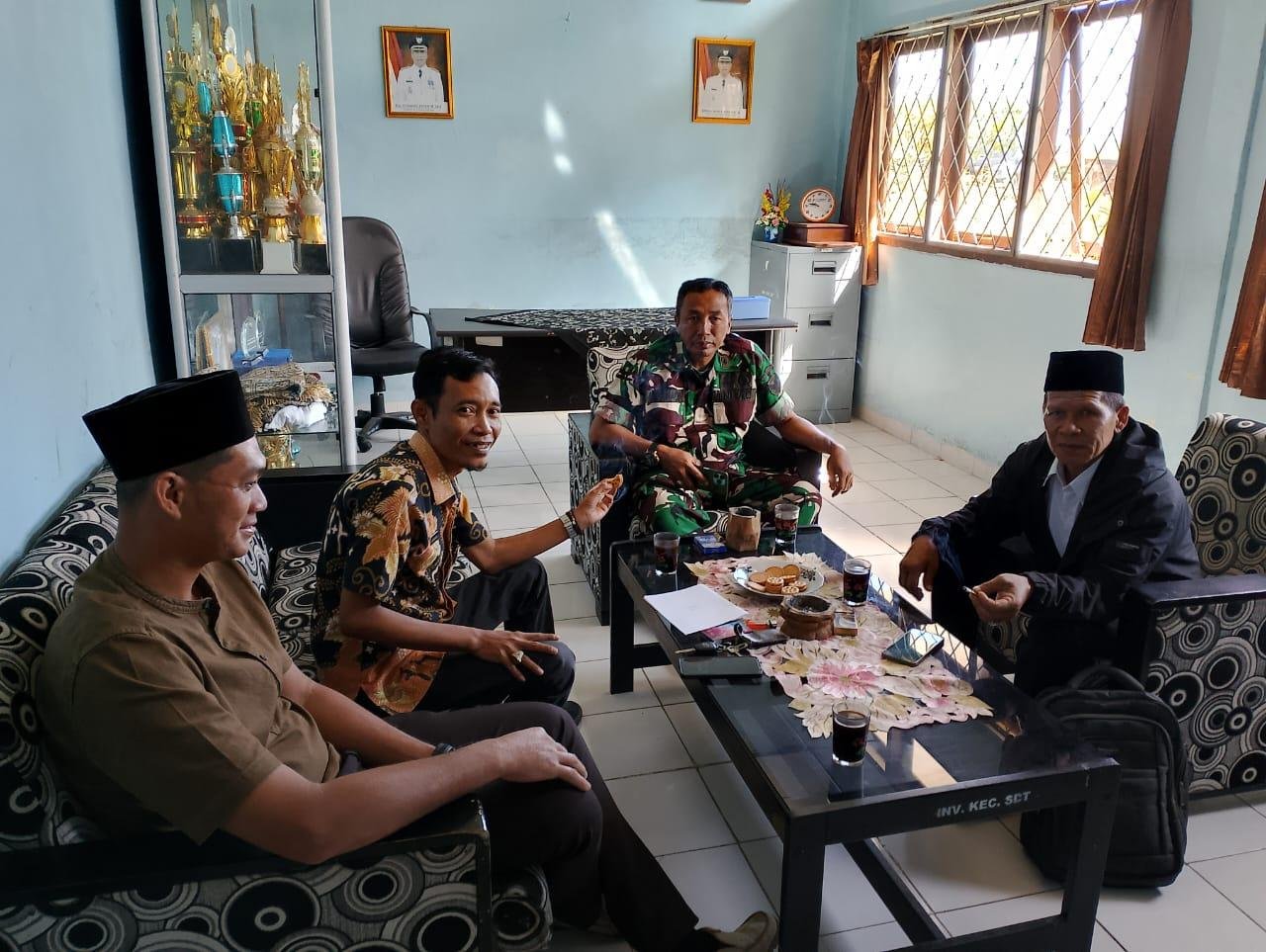 Wujudkan Ketahanan Keluarga, Penghulu KUA Sindang Dataran Gelar Diskusi Bersama UPT Puskesmas