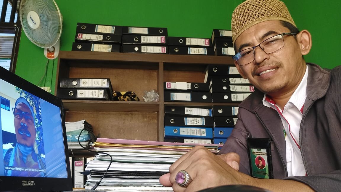PC APRI Lampung Timur Mengikuti Bimbingan Teknis Literasi Digital dan Media Sosial APRI melalui Daring