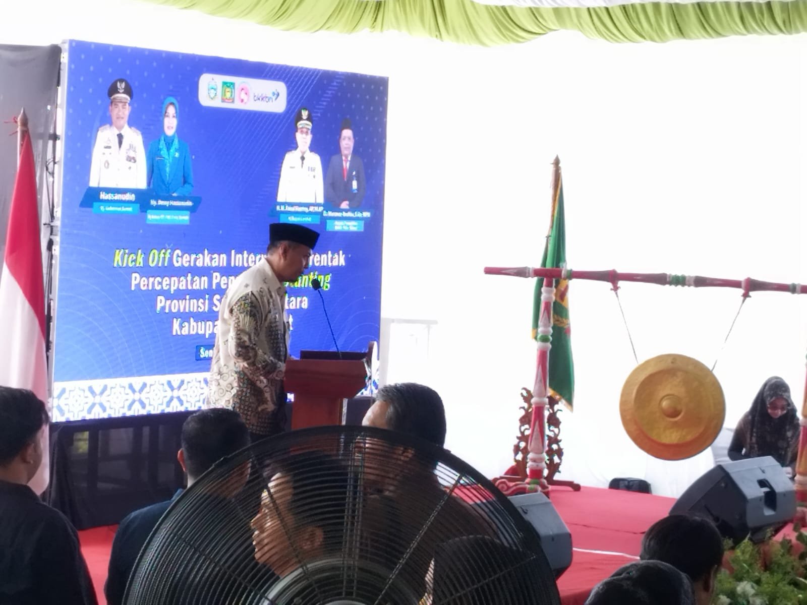 Kick off Intervensi Serentak Percepatan Penurunan Stunting di Sumut
