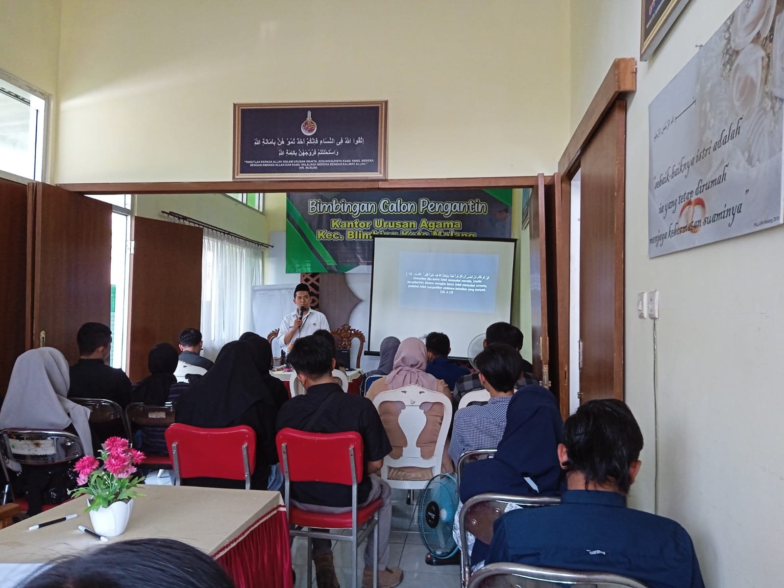 Bimbingan Perkawinan di KUA Kecamatan Blimbing Kota Malang, Siap Cegah Stunting
