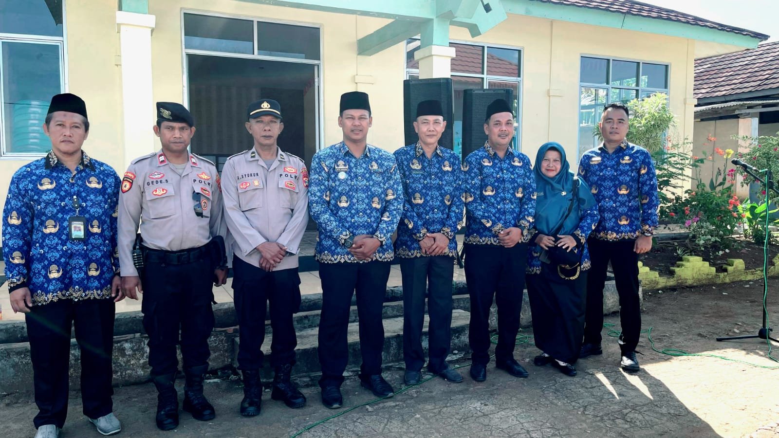 Kepala KUA Sekampung Udik Hadiri Apel Rutin