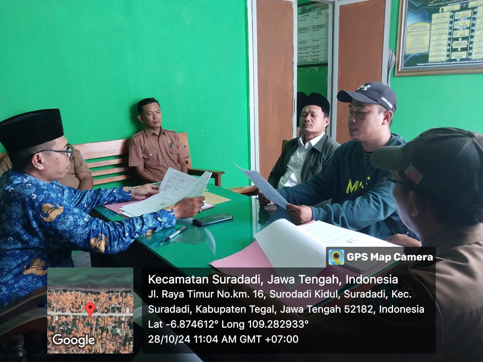 KUA Suradadi jadi tempat Ikrar Wakaf Enam Bidang Tanah untuk Yayasan Roudhotut Tholabah