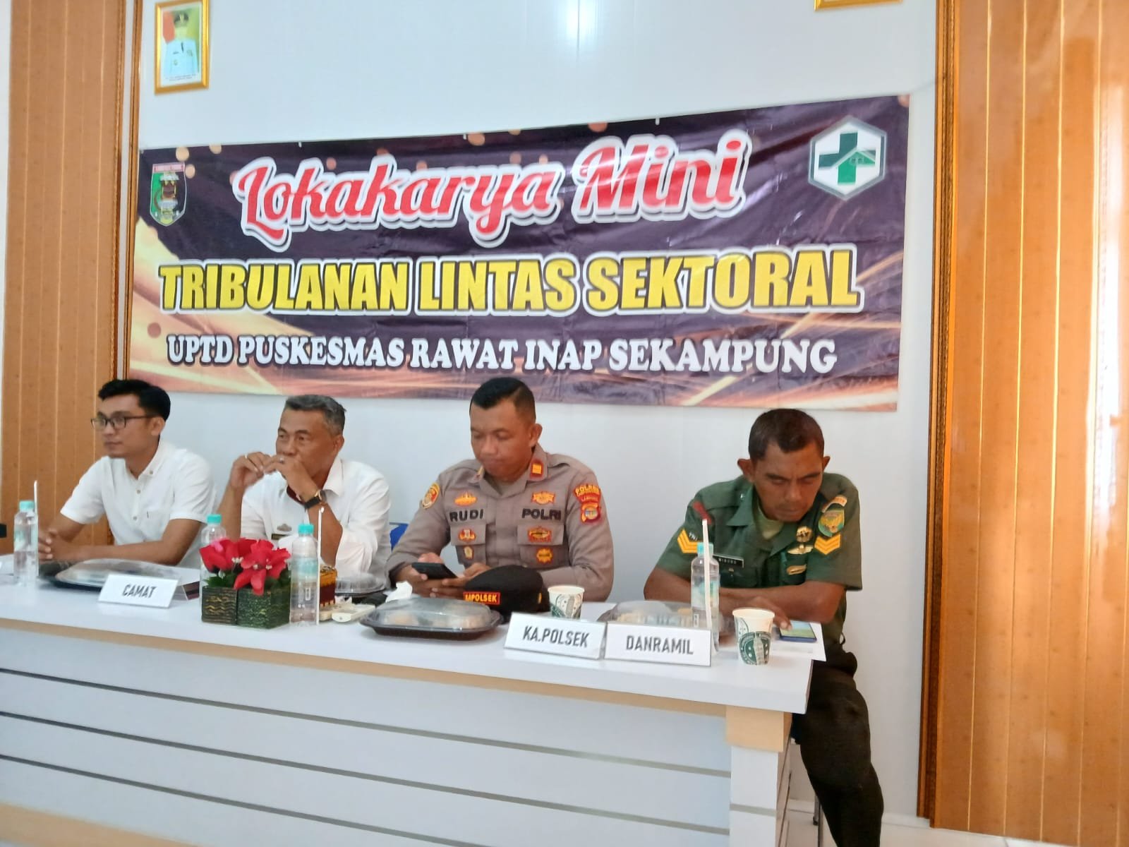 Kepala KUA Sekampung Hadiri Lokakarya Lintas Sektoral di Puskesmas Rawat Inap Sekampung: Sinergi Cegah Stunting dan Tingkatkan Pelayanan Masyarakat