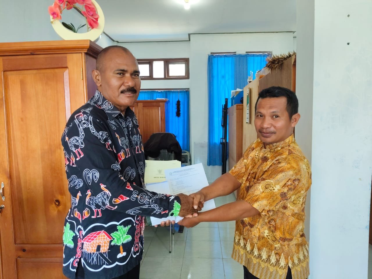 KUA Fakfak Tengah Menerima Buku Nikah Cetakan 2024