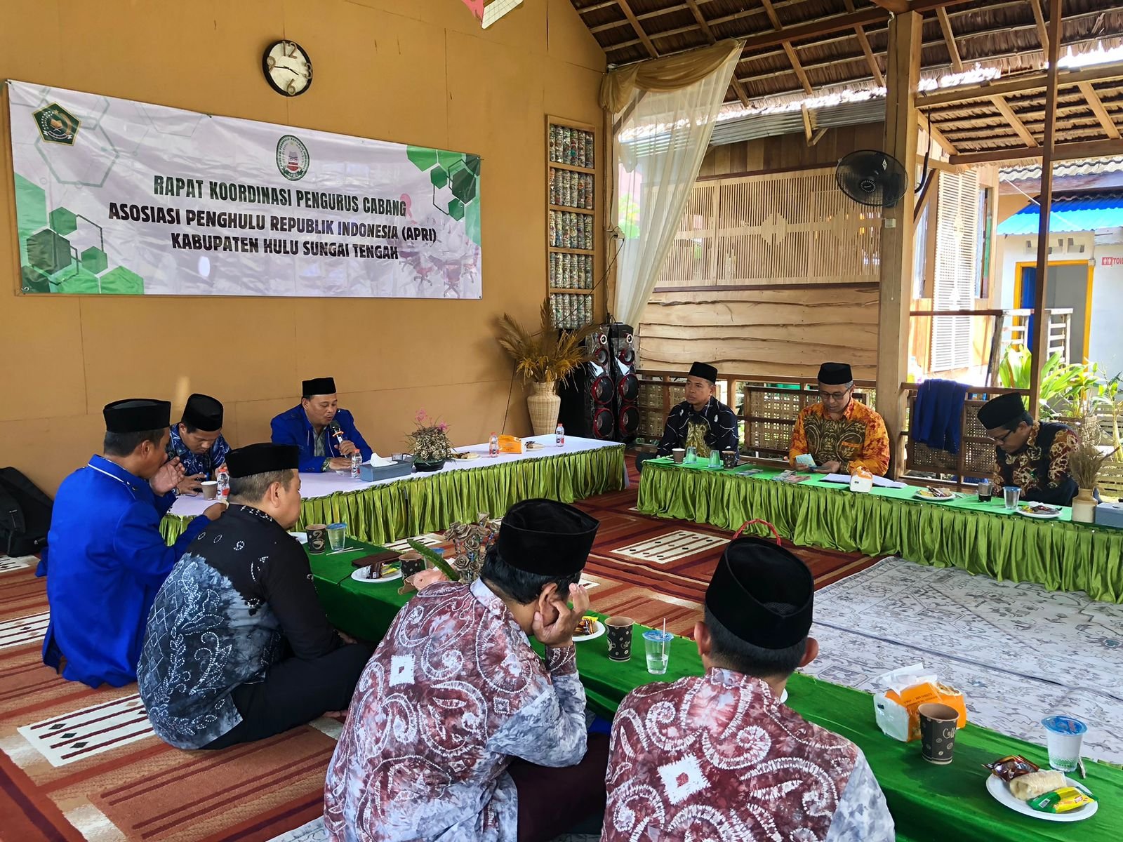 PC APRI Kab. Hulu Sungai Tengah Gelar Rapat Koordinasi Bulanan di Ampera Gardenia Center Birayang