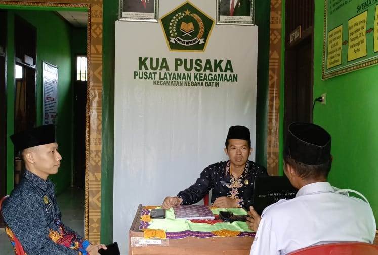 Nikah Campuran? KUA Negara Batin Siap Layani