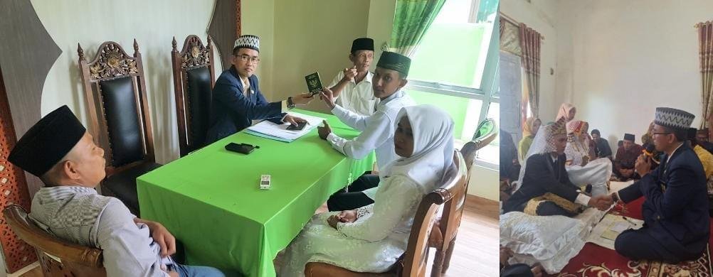 Penghulu KUA Sukadana, Laksanakan Pencatatan Perkawinan di Dua Lokasi Berbeda dengan Medan yang Menantang dan Penuh Makna