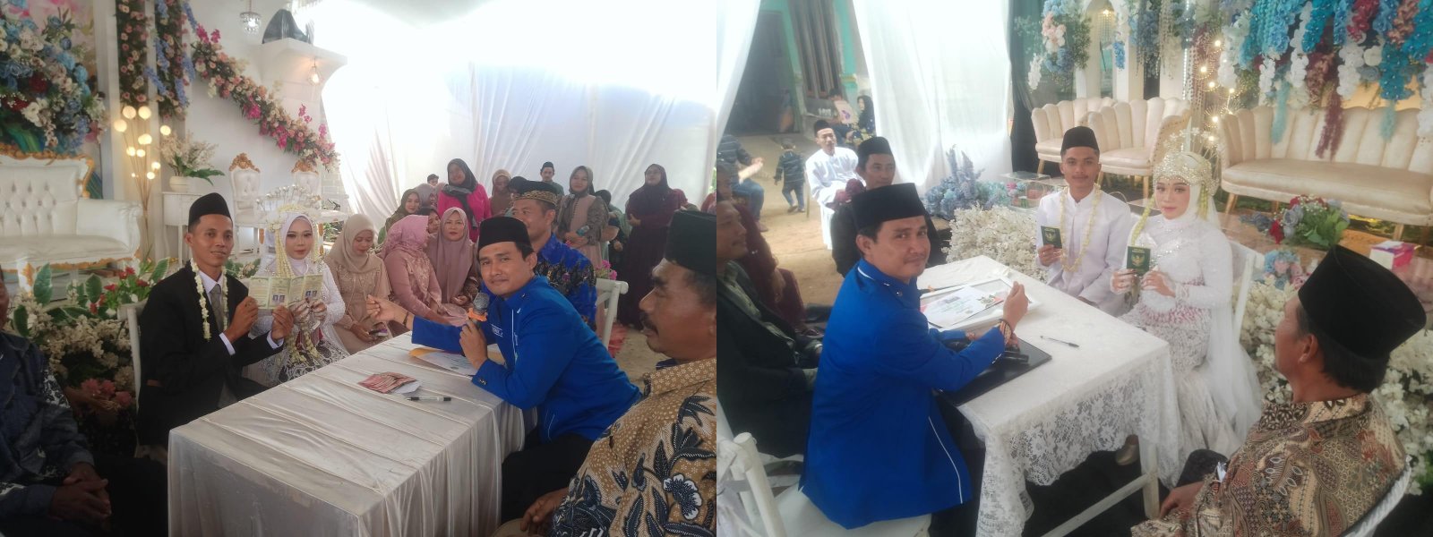 Pencatatan Perkawinan di Dua Desa, Penghulu KUA Jabung Menyatu dengan Perjalanan dan Tugas Mulia