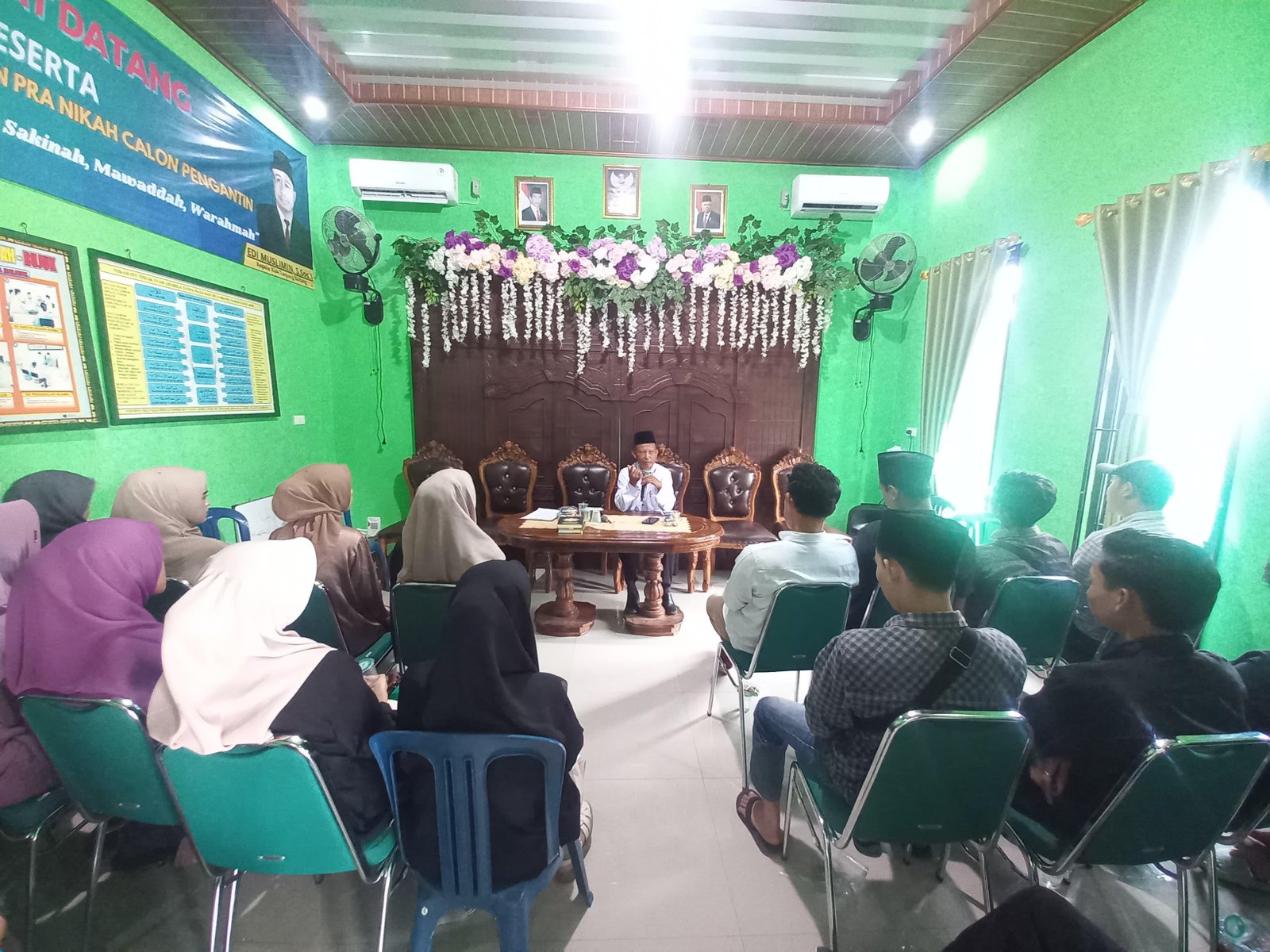 KUA Tanjung Bintang Selenggarakan Bimbingan Perkawinan bagi Calon Pengantin