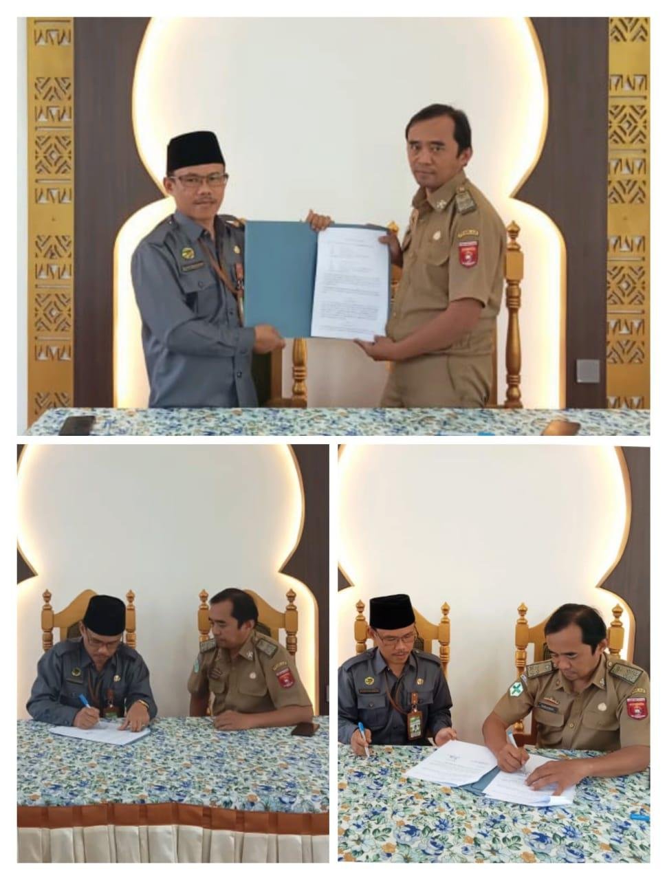 MoU KUA Balik Bukit dan Puskesmas Liwa : Sinergi Bimbingan Calon Pengantin untuk Kesehatan dan Keluarga Berkualitas