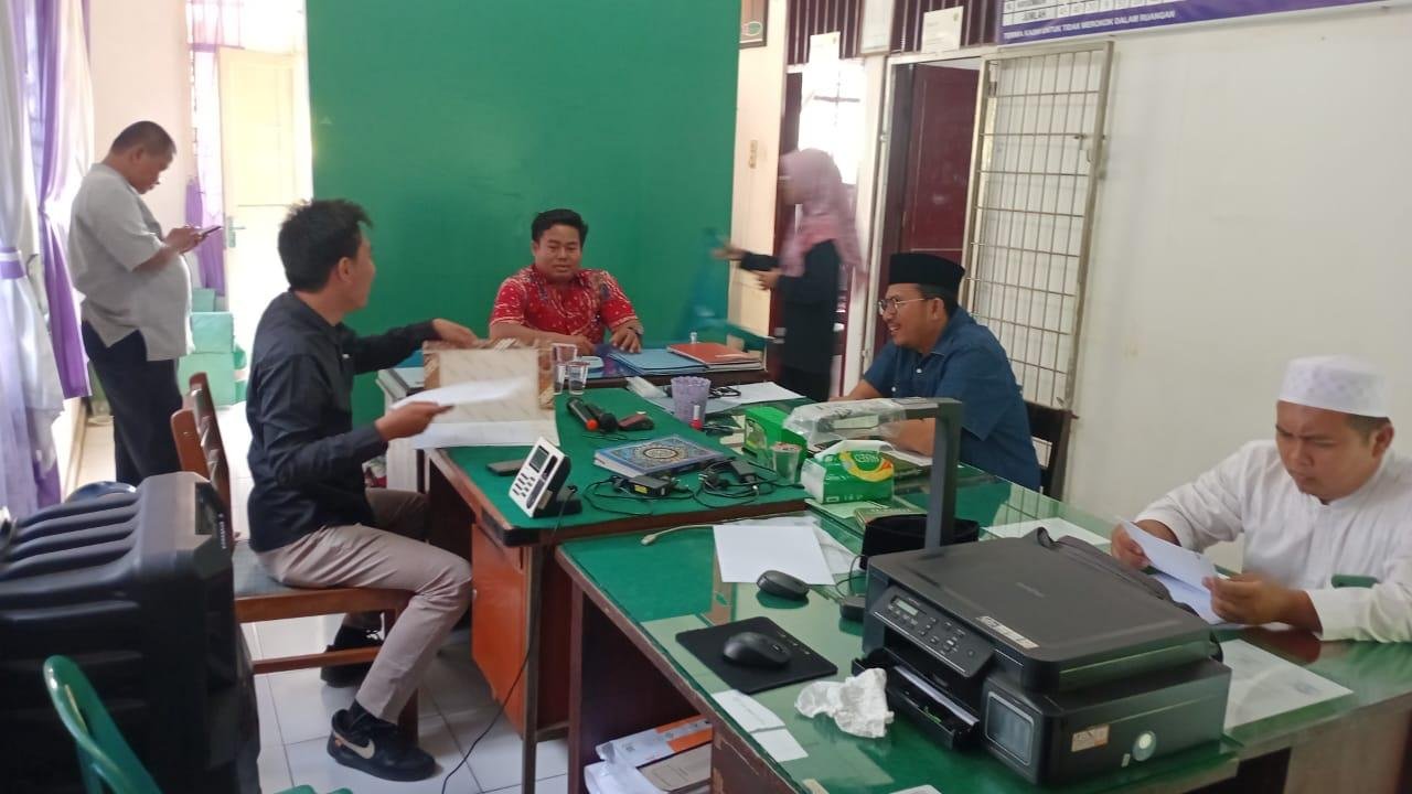 KUA Kecamatan Padangsidimpuan Utara dan Penyuluh Siap Sukseskan Pelaksanaan Bio Visa Calhaj 2025 