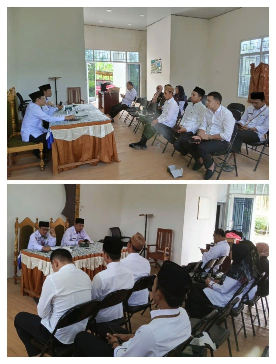 Rakor KUA Balik Bukit : Tekankan Kebersihan, Kedisiplinan, dan Pemahaman Aturan