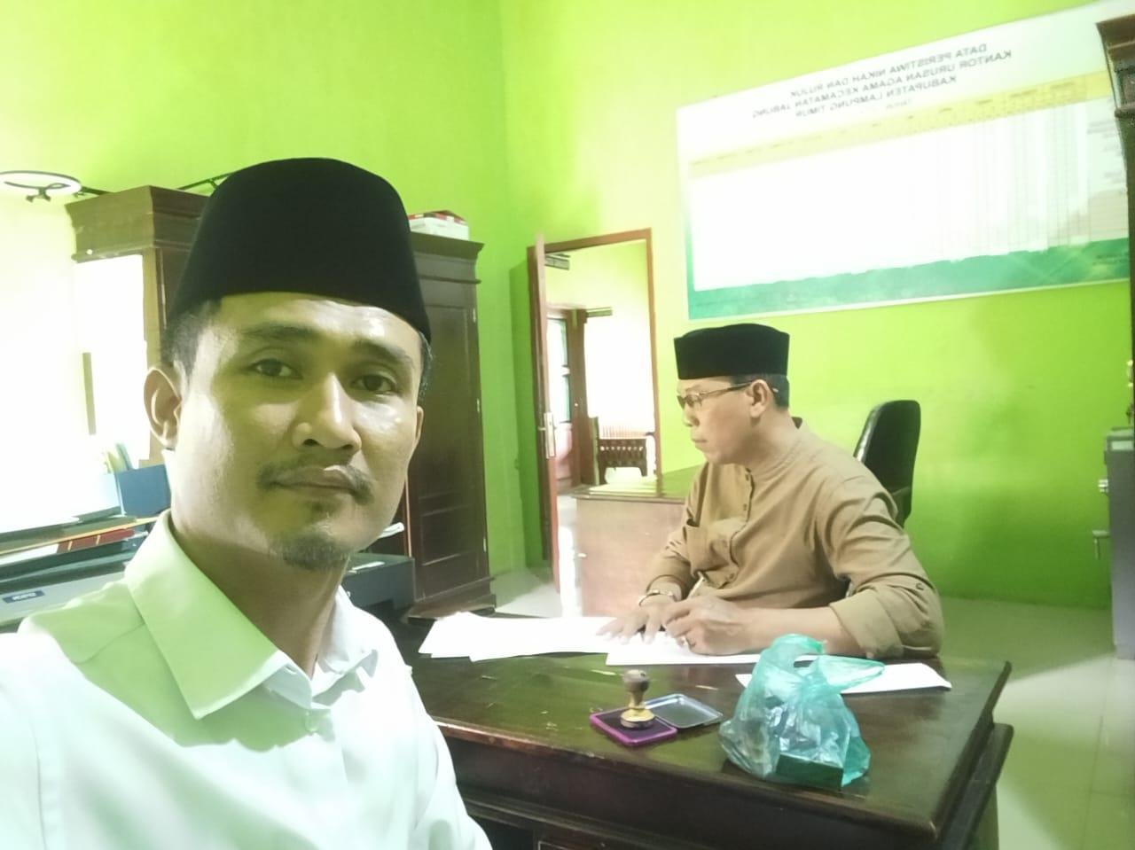 Penghulu Jabung Bimbing Wali untuk Mengurus Dispensasi Nikah