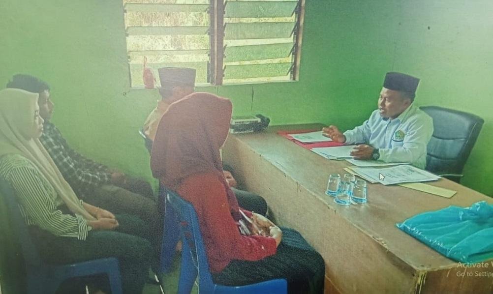 KUA Pekaitan Kembali Berikan Binwin, Pasangan Catin Diajak Bangun Visi Bersama