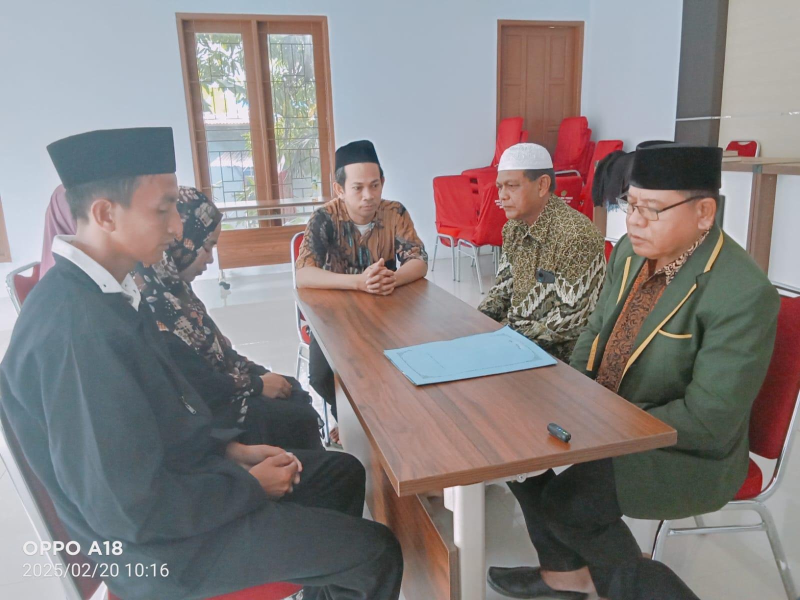 Empat Pesan Spiritual Kepala KUA Lau Untuk Pasangan Pengantin