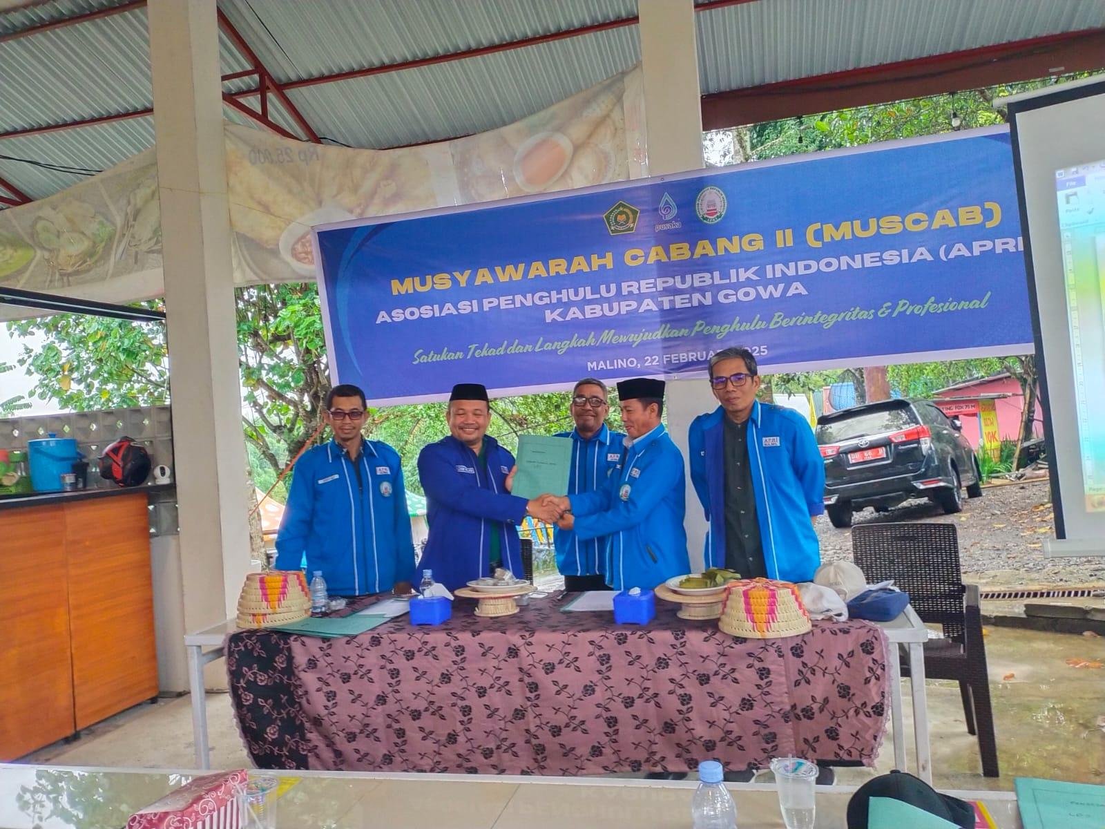 Satukan Langkah, Jaga integritas : APRI Gowa Gelar Muscab Sukses